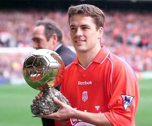 Michael Owen explains why he "couldn't wait to give it back" after being awarded Ballon d'Or - Mirror Online