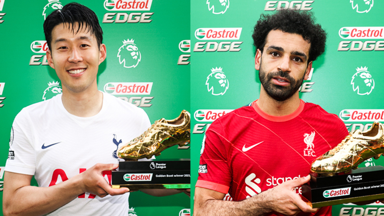 Son and Salah win 2021/22 Golden Boot award